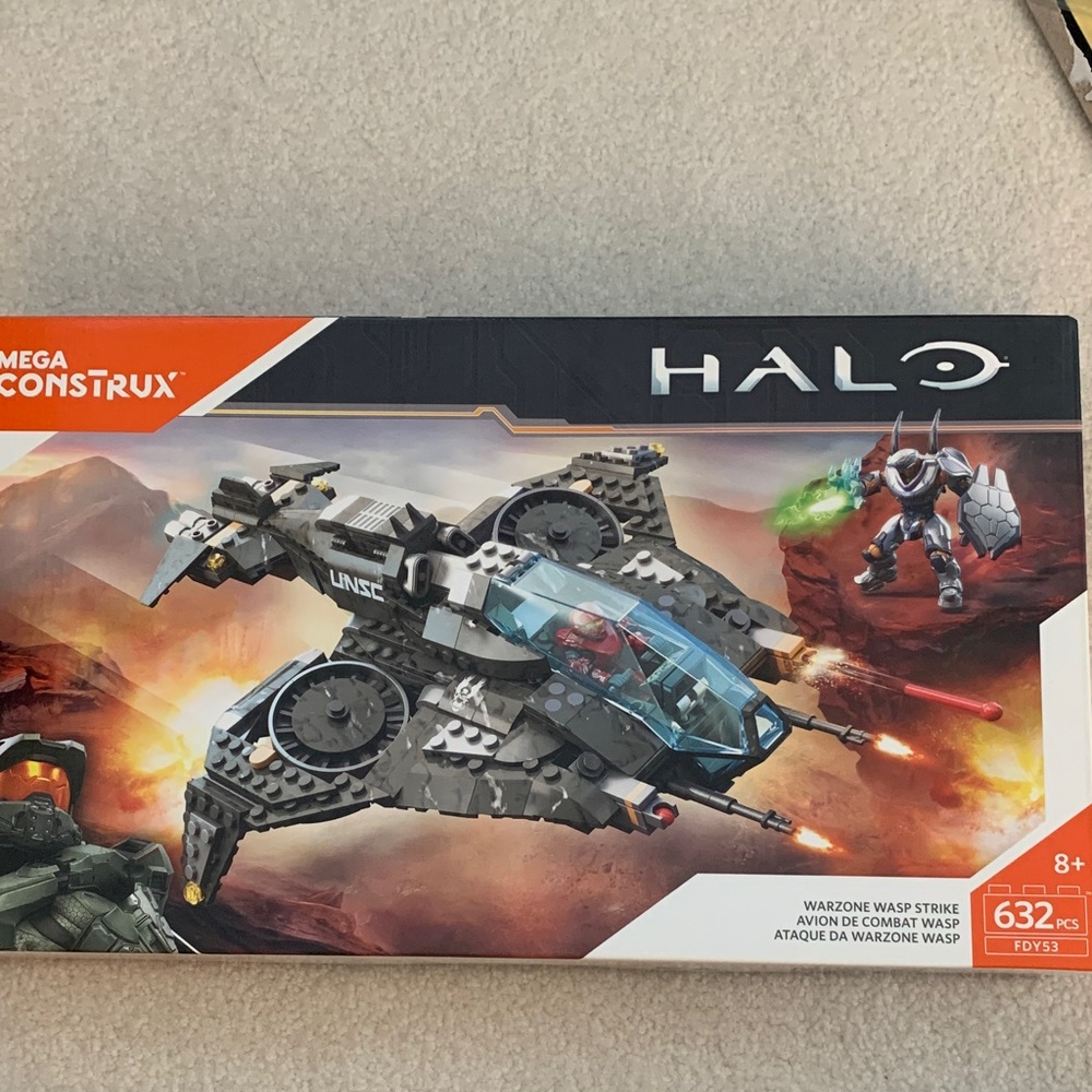 Mega Construx Halo Warzone Wasp Set FDY53 Rare